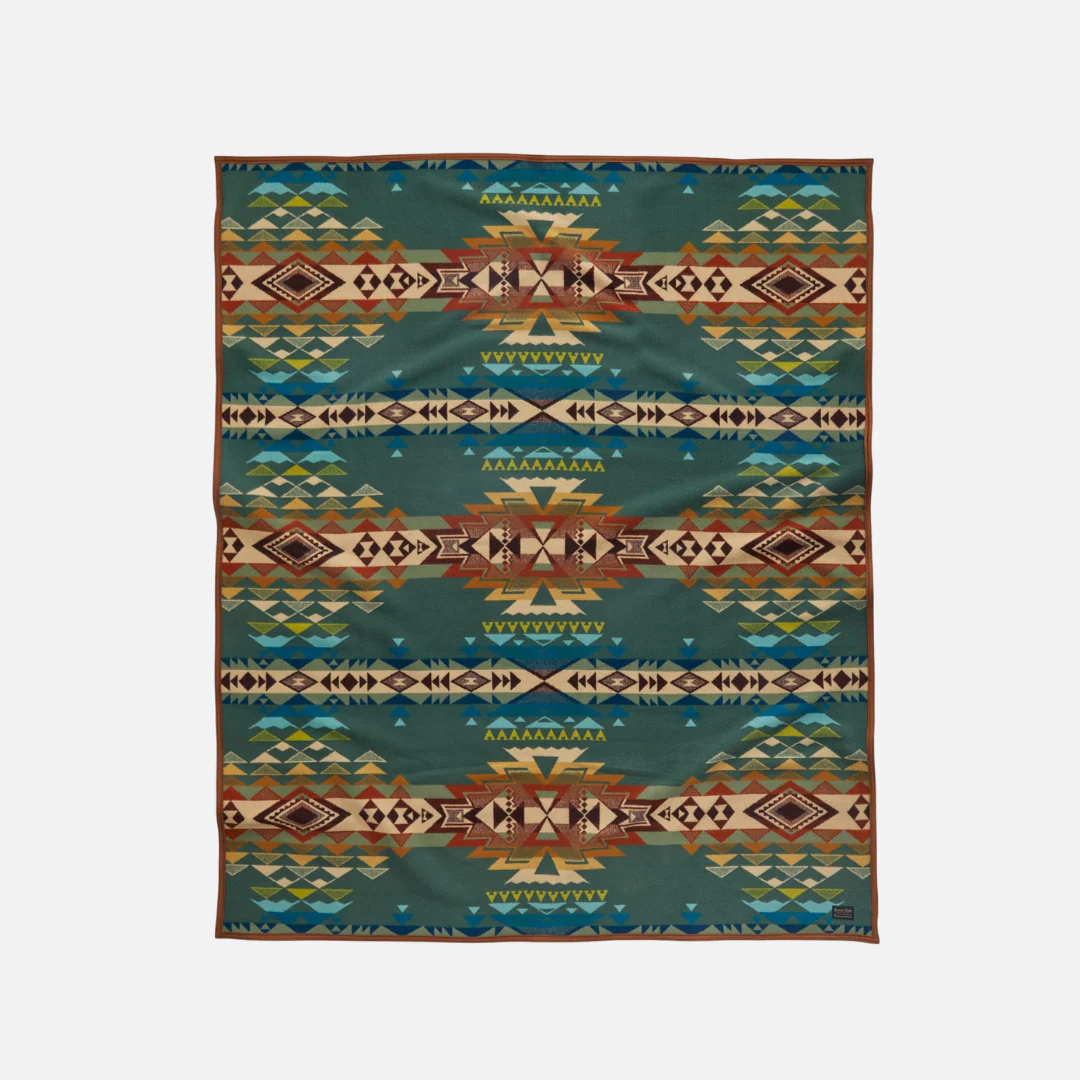 Jacquard Blanket - Highland Peak  Balsam